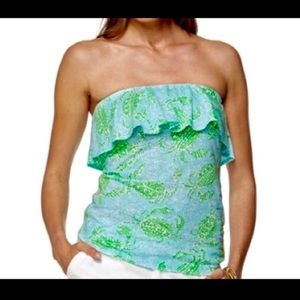 Lily Pulitzer Strapless Top